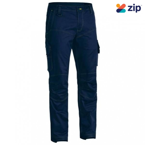 Bisley BPC6475_BPCT - 100% Cotton Navy X Airflow Ripstop Engineered Cargo Work Pants Others